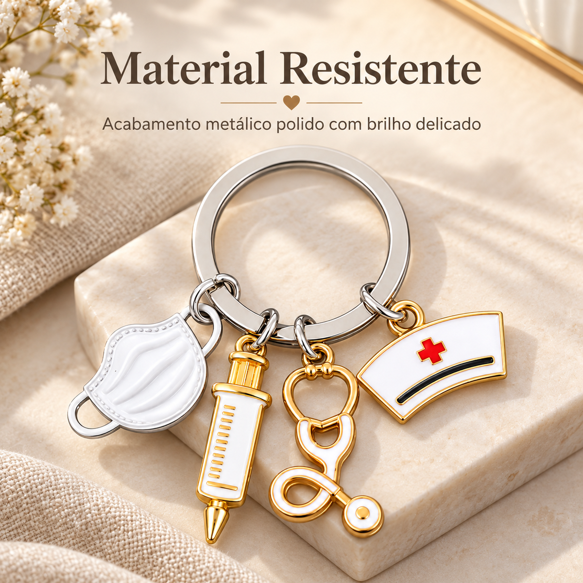 Chaveiro de Enfermagem – Presente para Profissionais
