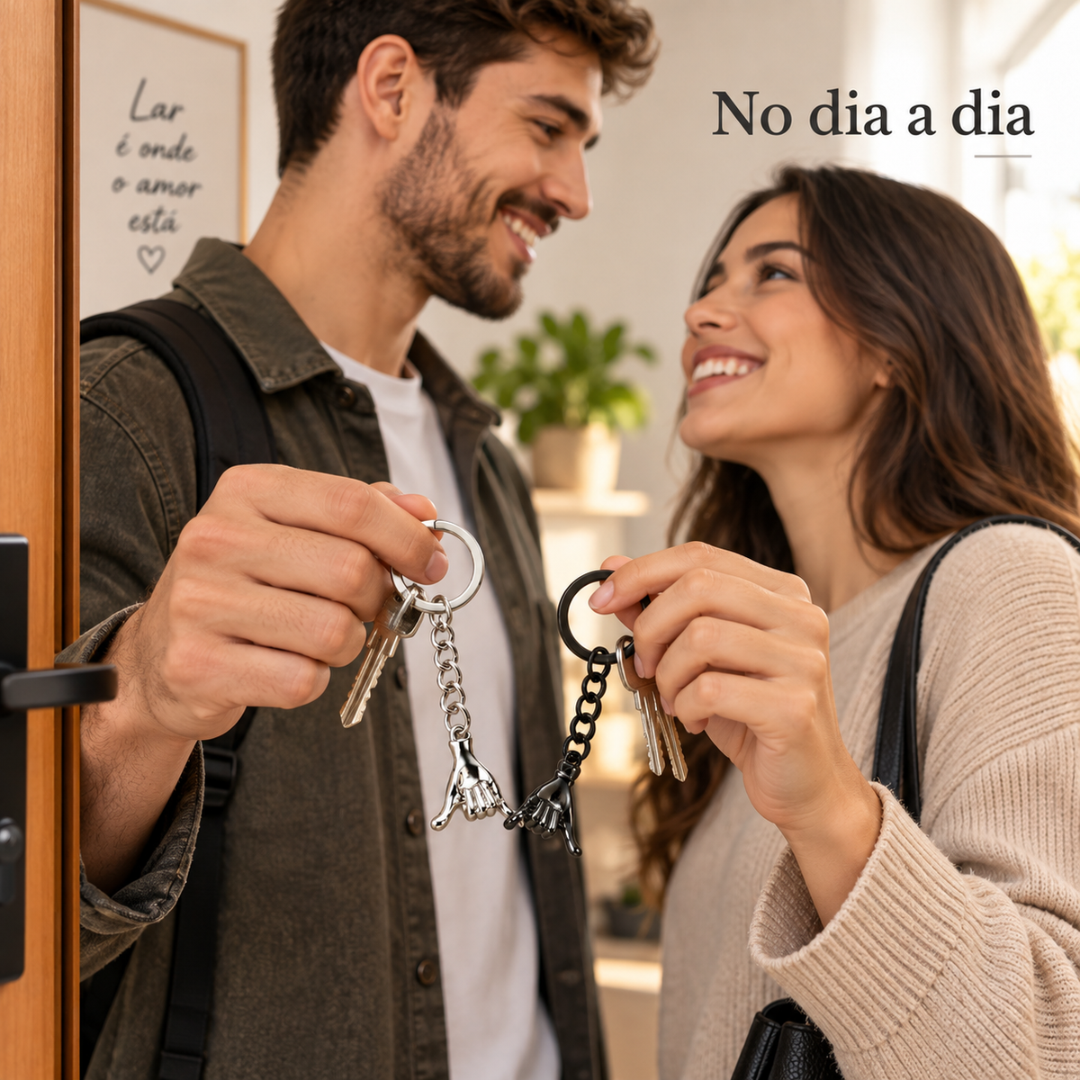 Chaveiro Promessa de Dedinho – Presente com Significado