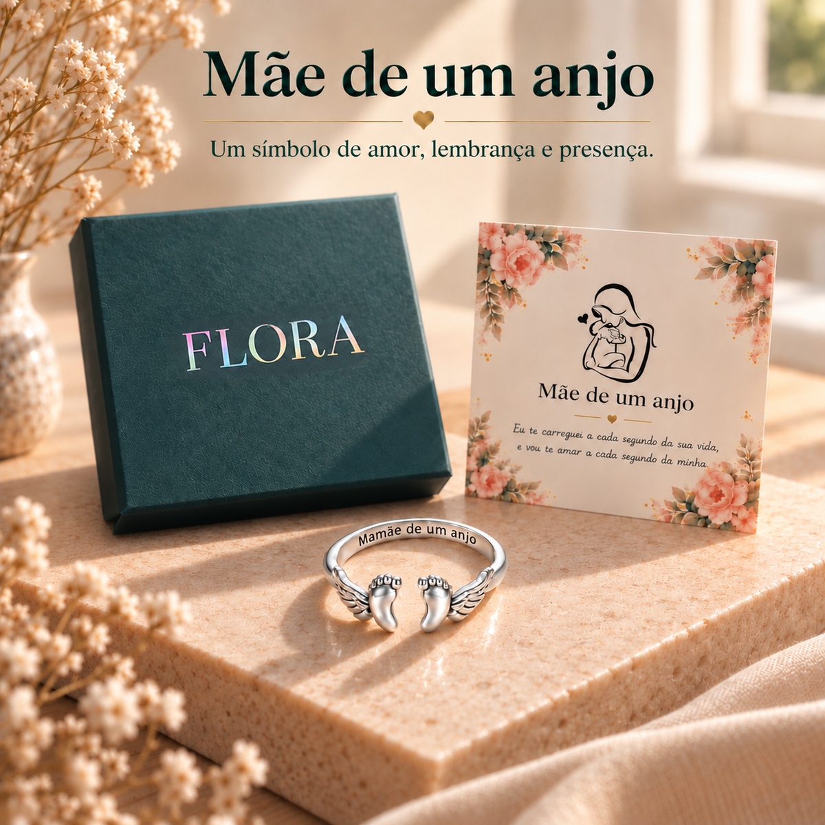 Anel Pezinho de Anjo – Símbolo de Amor e Carinho